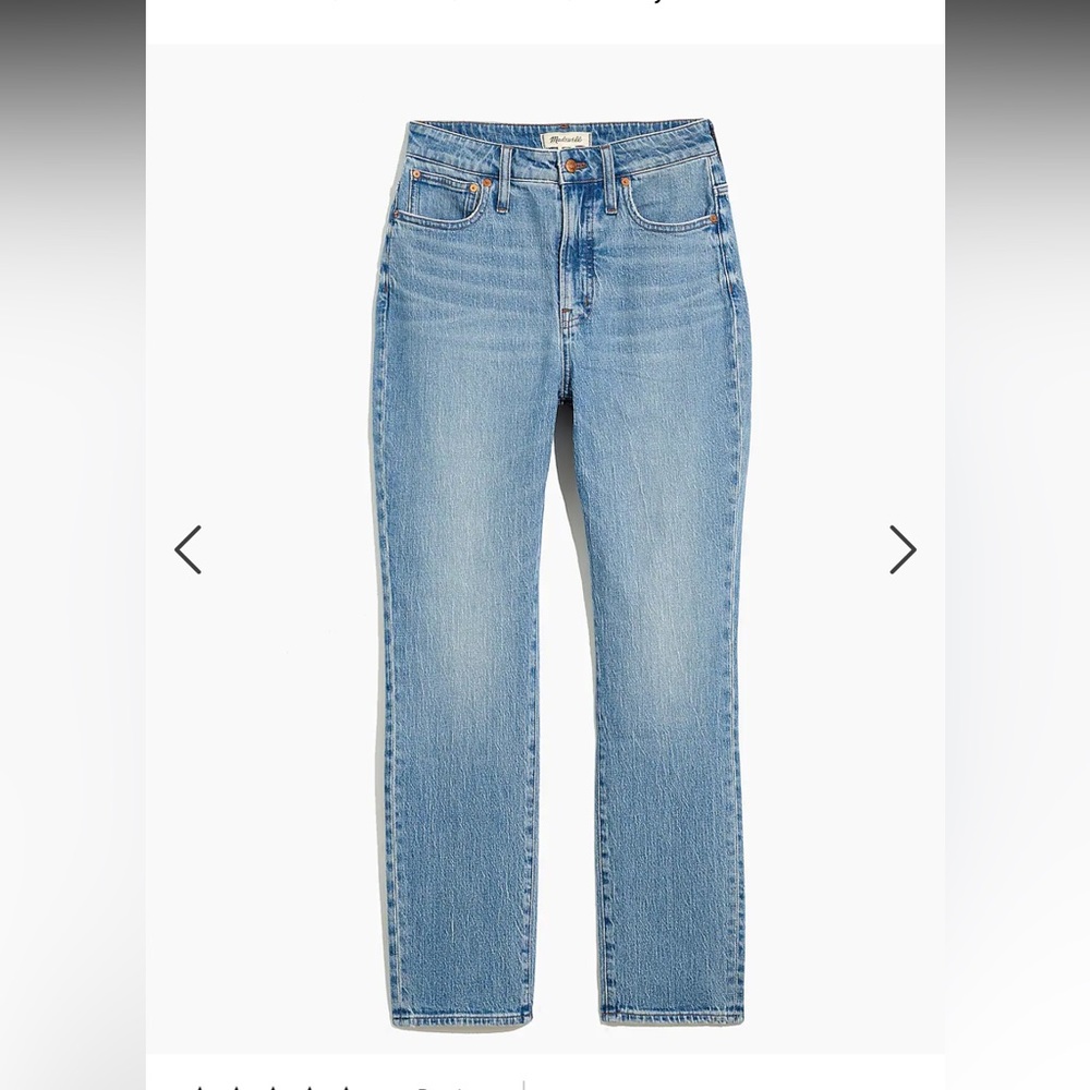 Madewell Petite Curvy Perfect Vintage Jeans in a 26 petite curvy.